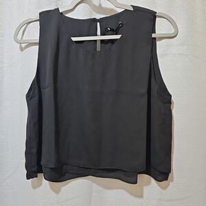 Classic Black Layered Sleeveless Camisole